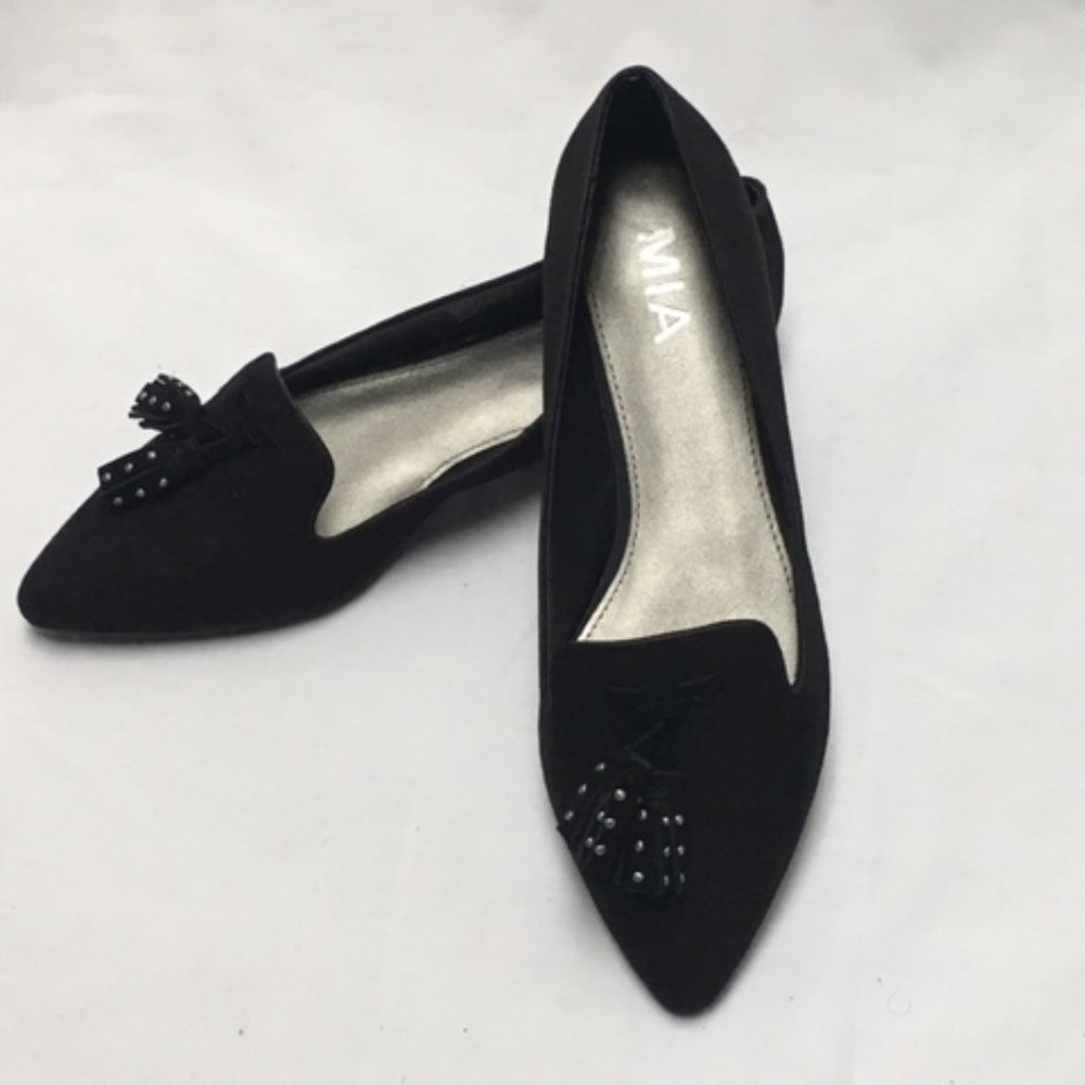 Black Suede Loafers